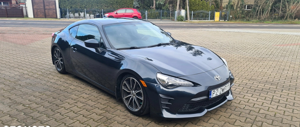 Toyota GT86 cena 82900 przebieg: 58652, rok produkcji 2017 z Bartoszyce małe 301